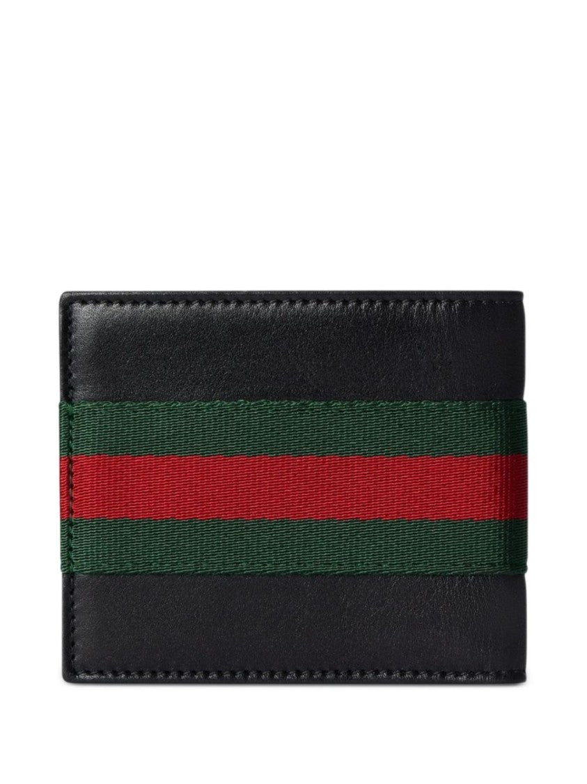 Gucci Horizontal Fabric Band Bifold Wallet