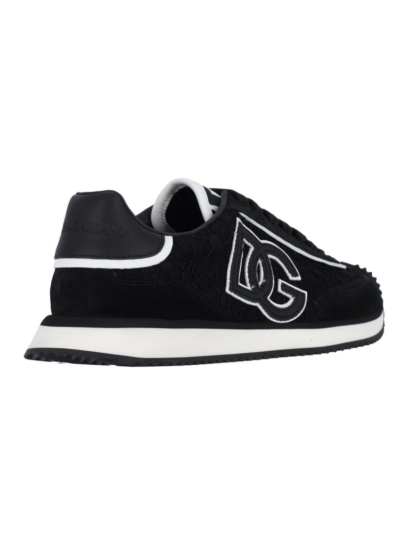 Dolce & Gabbana "Cushion" Sneakers – Black