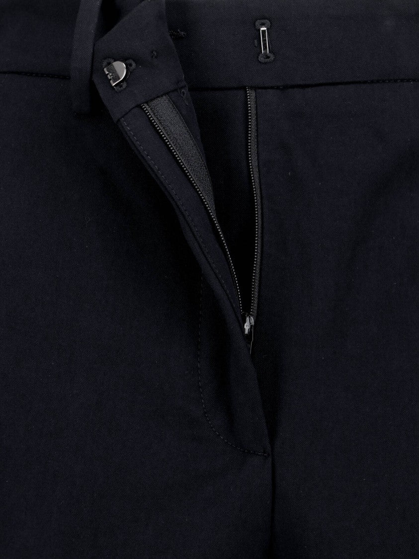 Incotex Silk Blend Trousers – Black