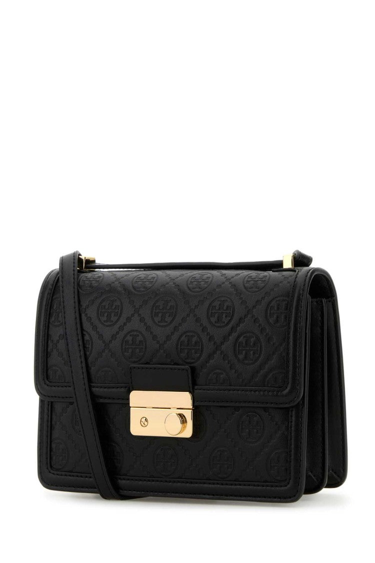 Tory Burch Black Leather Shoulder Bag