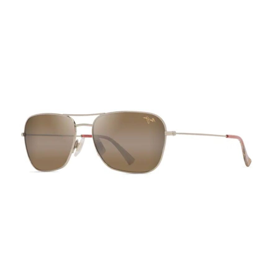 Maui Jim Naauao Metal Frame Sunglasses With Double Bridge Design