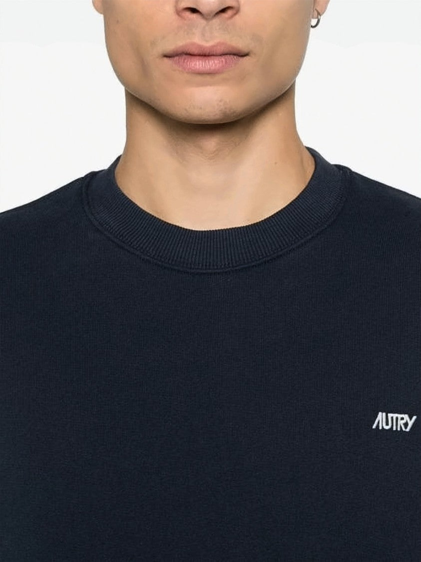 Autry Long-Sleeve Sweatshirt With Embroidered Logo