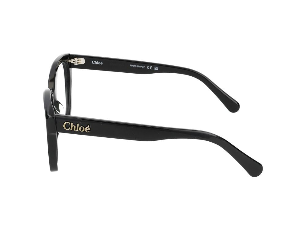 Chloé Black Ch0241o Acetate Oversized Square Frame Eyeglasses