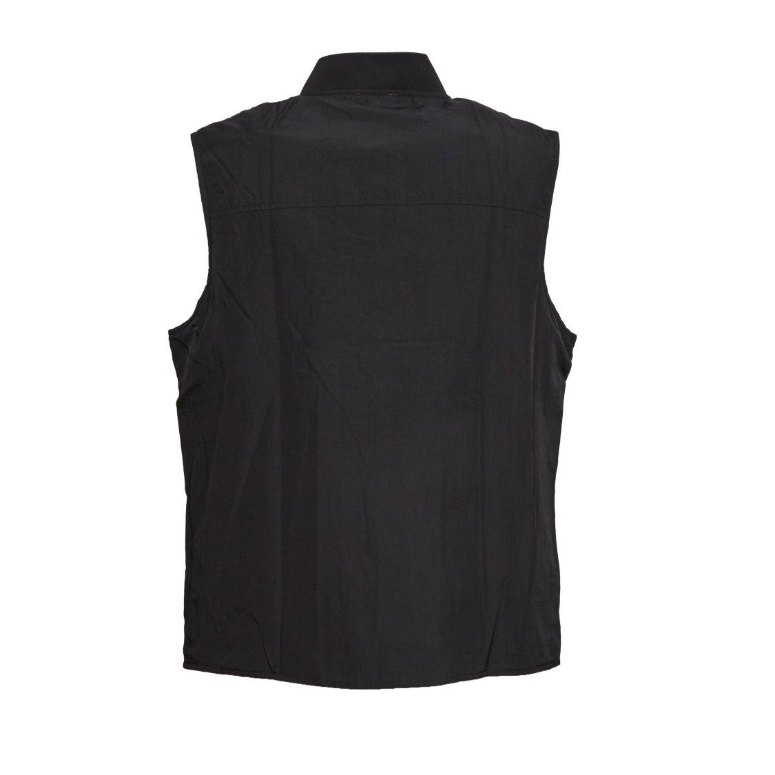 Autry Nylon Gilet With Stand Collar And Silver-Tone Fastening