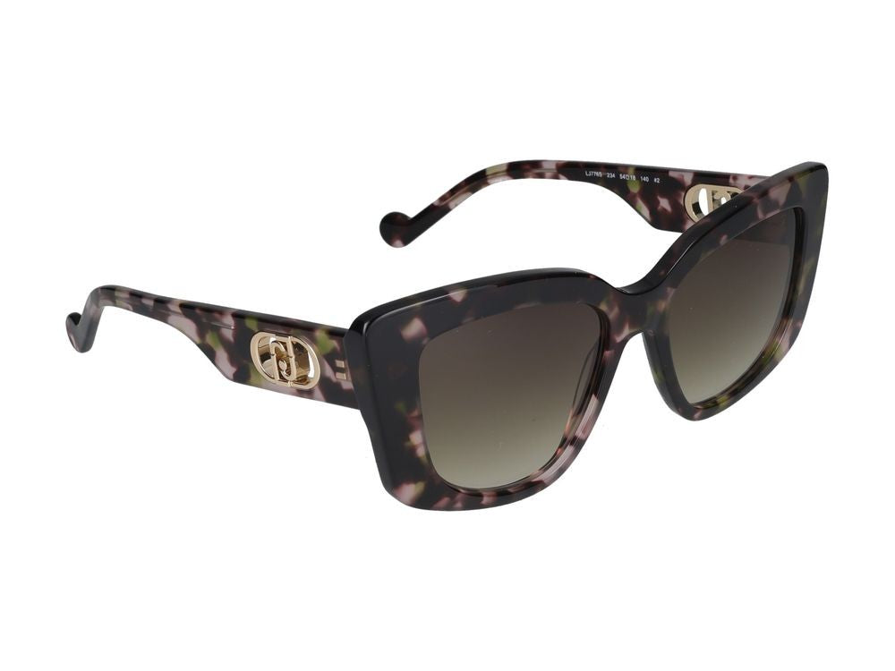 Liu Jo Sunglasses Lj776s 234 Nude Khaki Tortoise 54/18/140