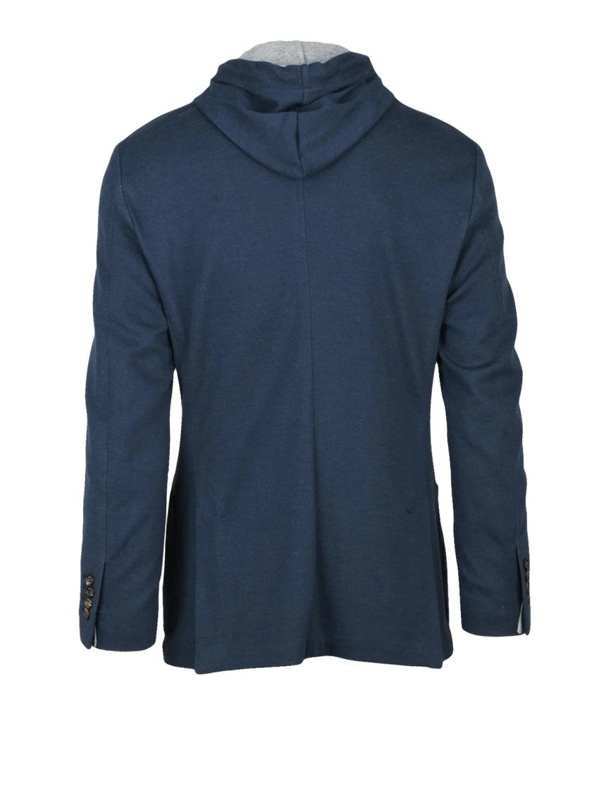 Eleventy Blue 'Eleventy Soft' Cashmere Jacket