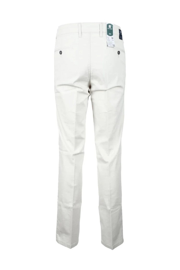 Club Of Comfort Chino Trousers With Classic Waistband And Refined Detailing