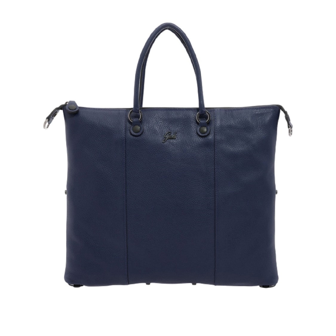 Gabs Transformative Blue Textured Leather Tote Bag