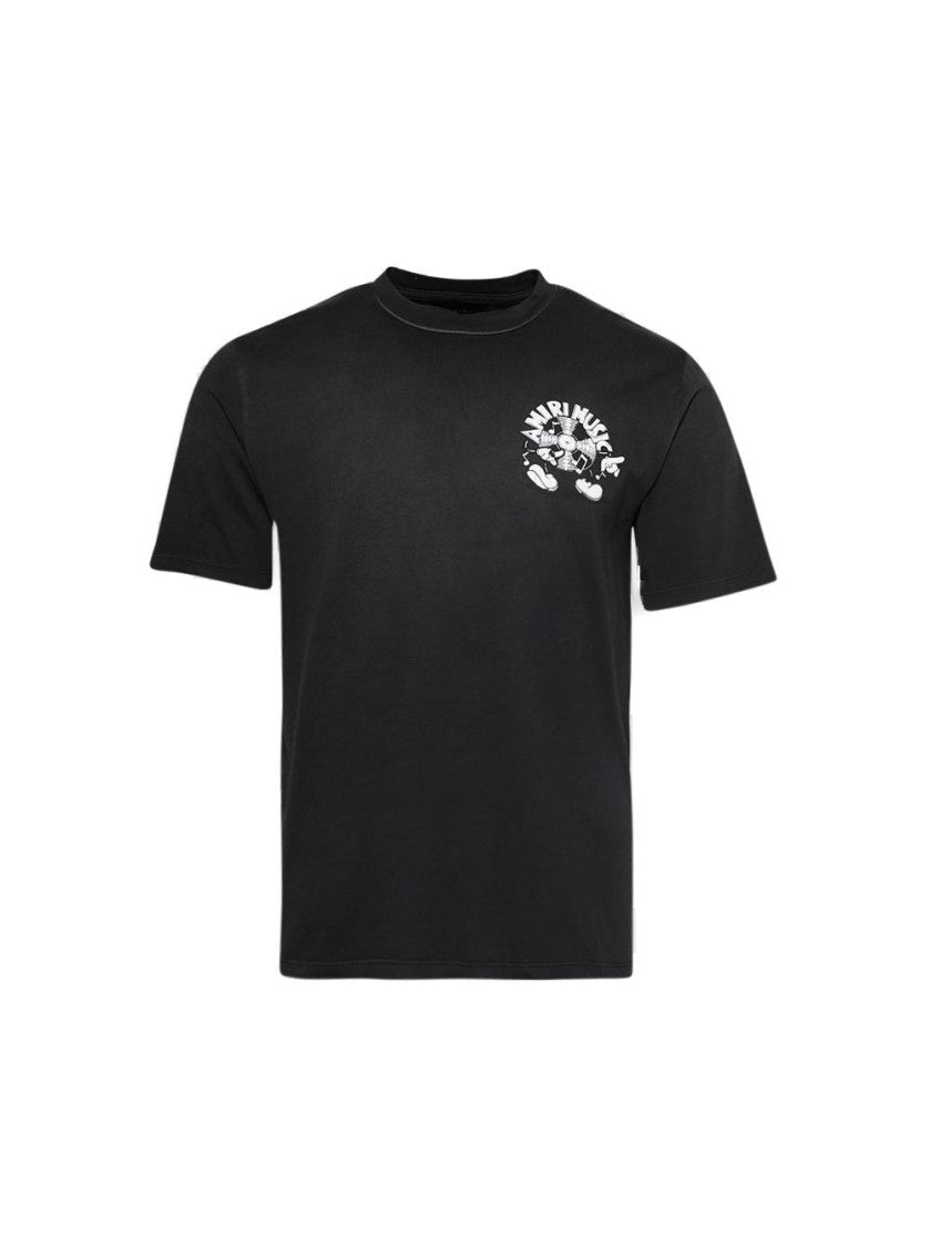 Amiri Music Record Tee Black