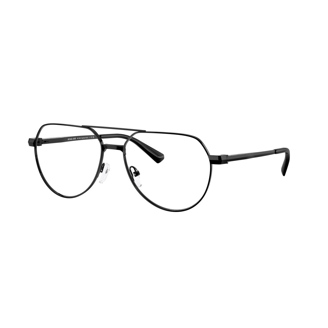 Michael Kors 0Mk3092 Thin Metal Aviator Sunglasses With Double Bridge Design
