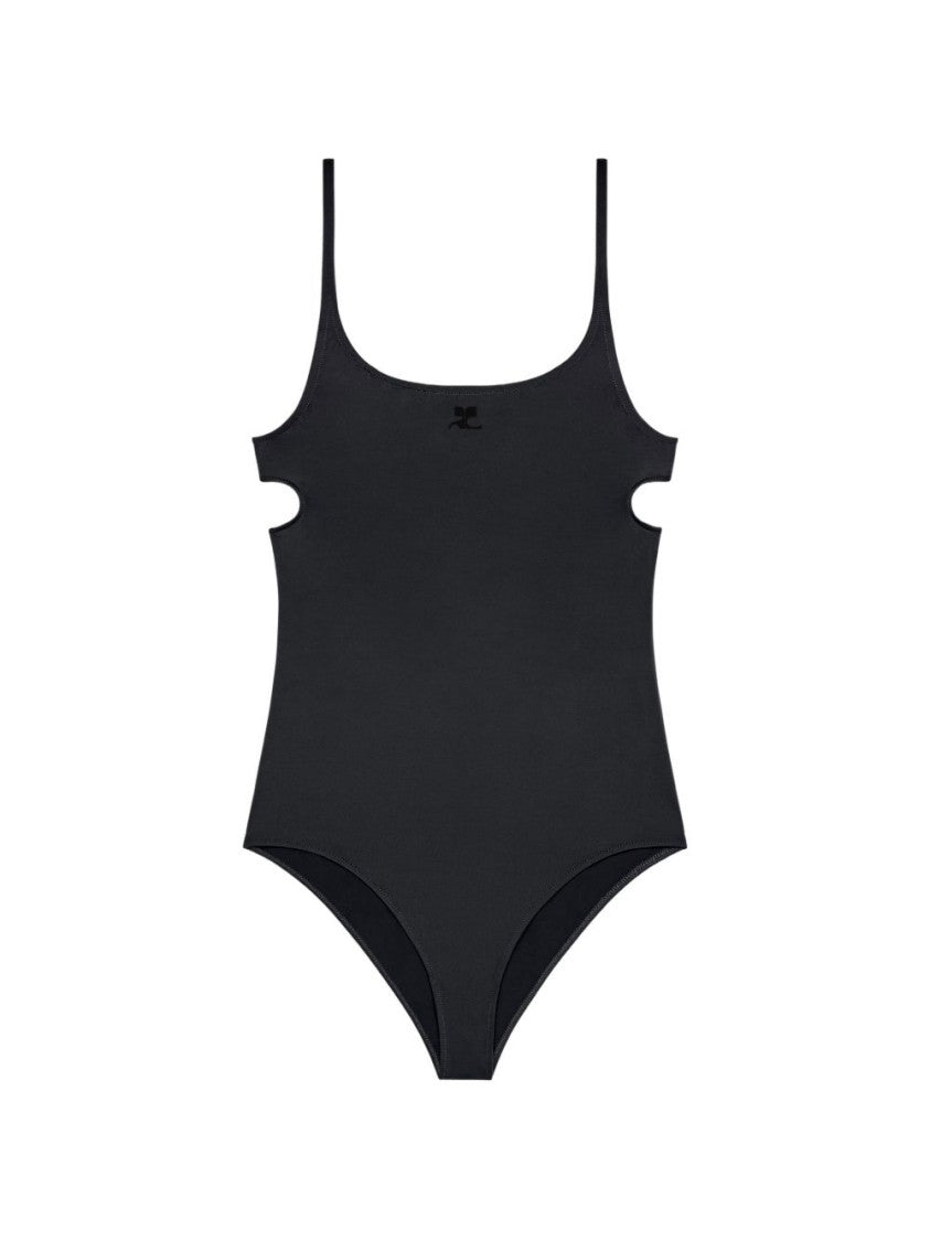 Courrèges Form-Fitting Bodysuit With Cut-Out Side Details