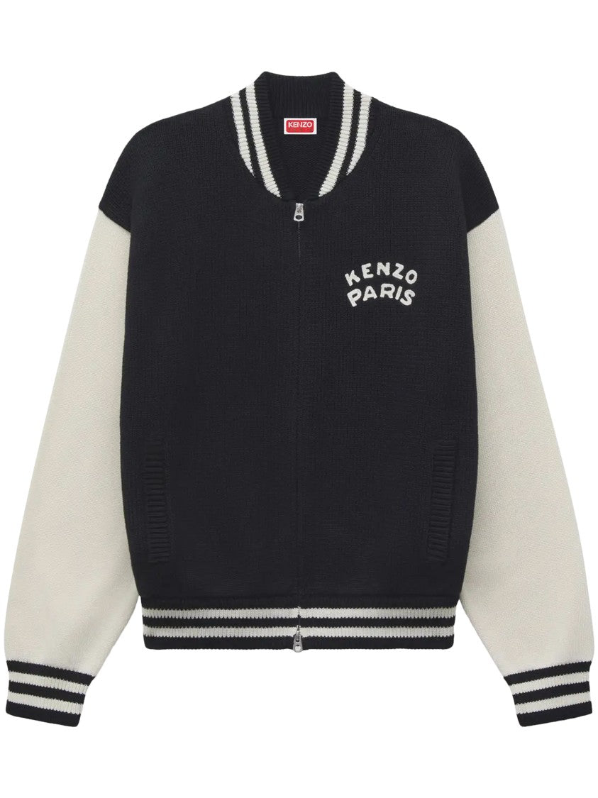 Kenzo Floral Zip-Up Cardigan