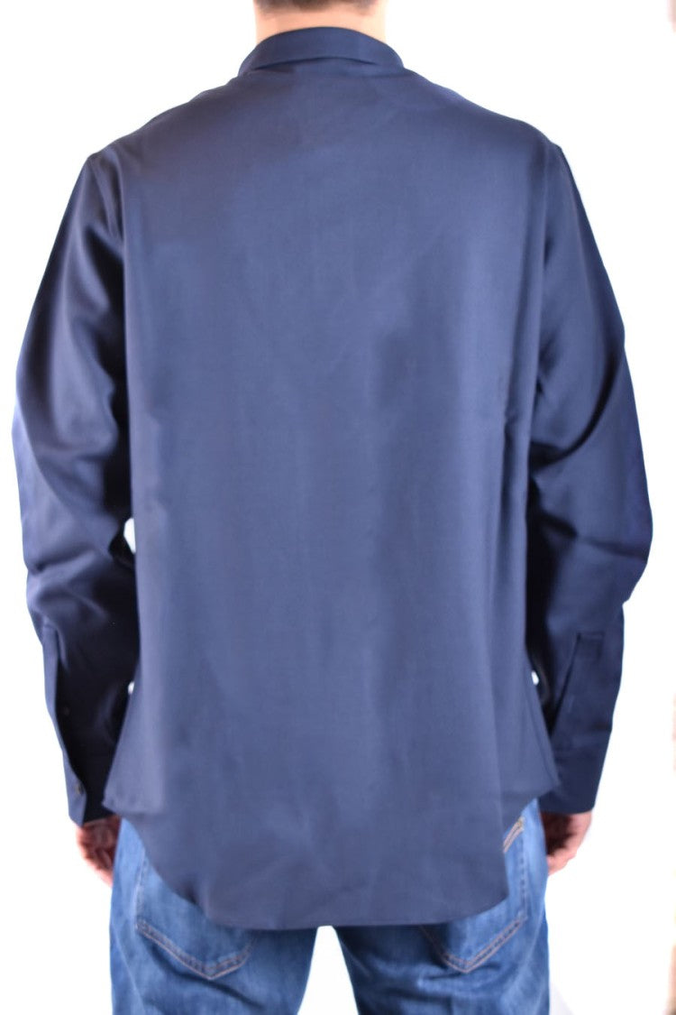 Laneus Blue Cotton Shirt
