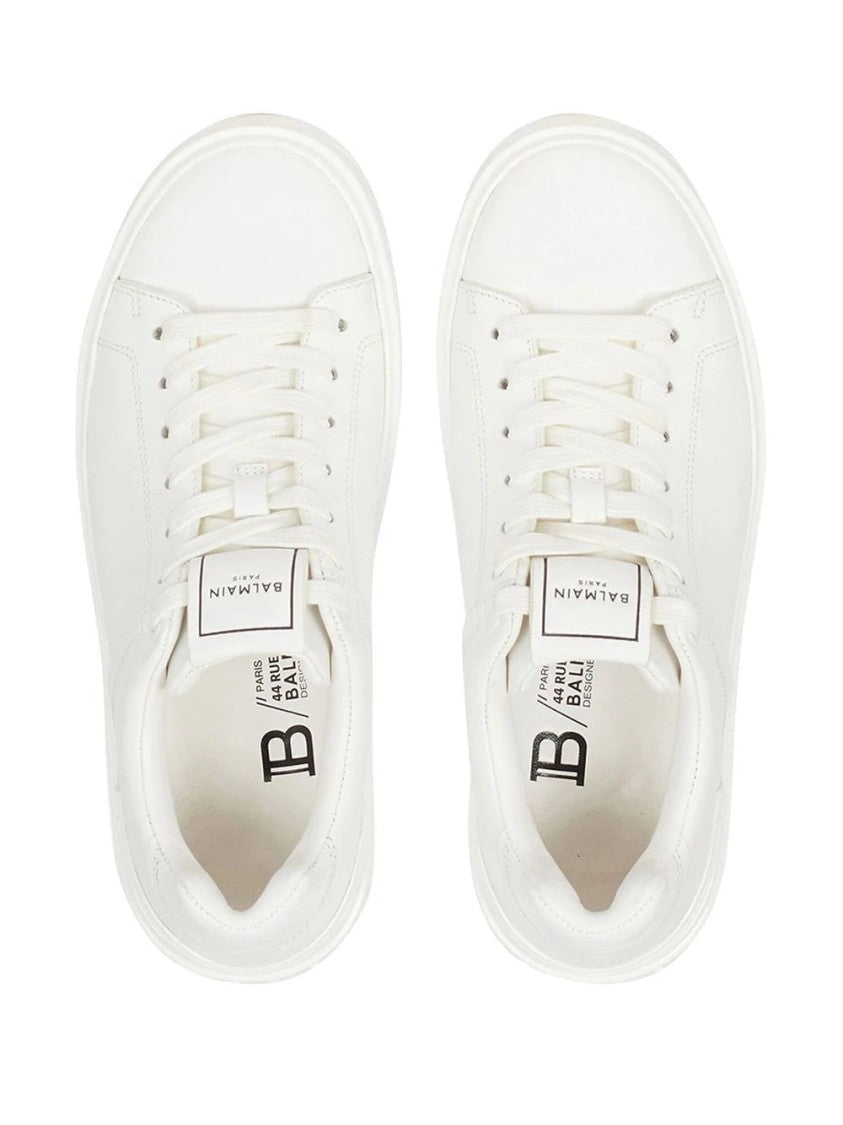 Balmain B Court-Calfskin Trainers