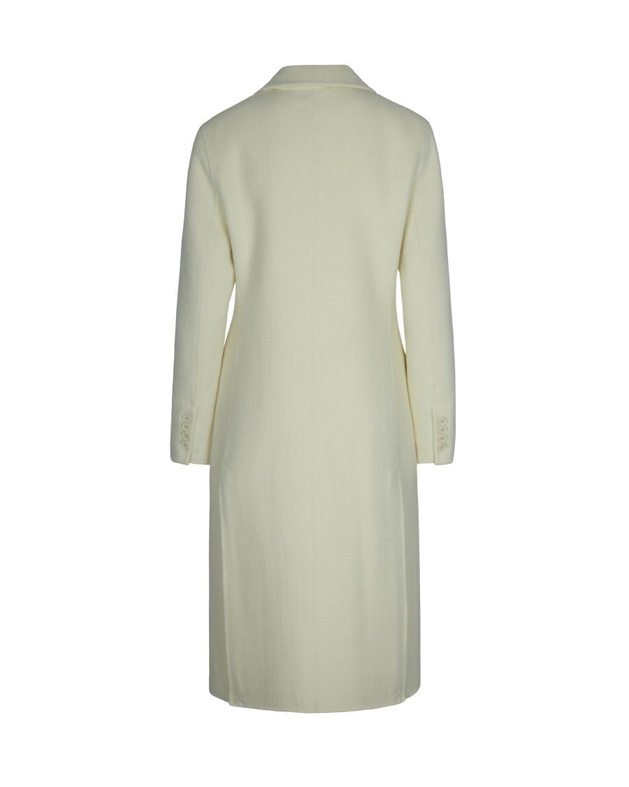 P.A.R.O.S.H. Butter Double-Breasted Coat