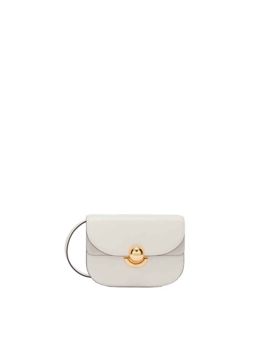 Furla Sfera Mini Crossbody Bag In Cream Leather