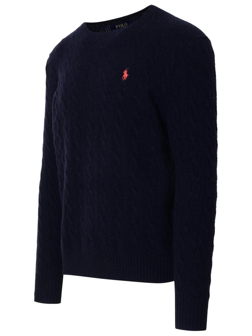 Polo Ralph Lauren Wool Blend Blue Sweater