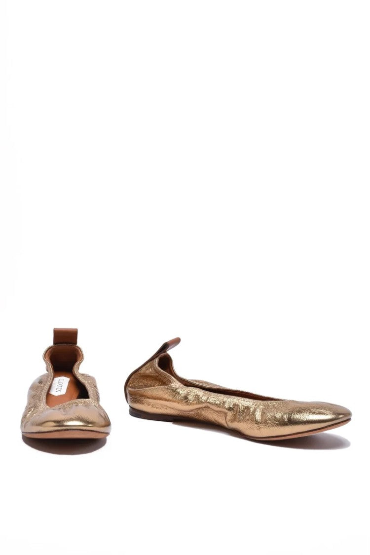 Lanvin Metal Ballerina - Gold