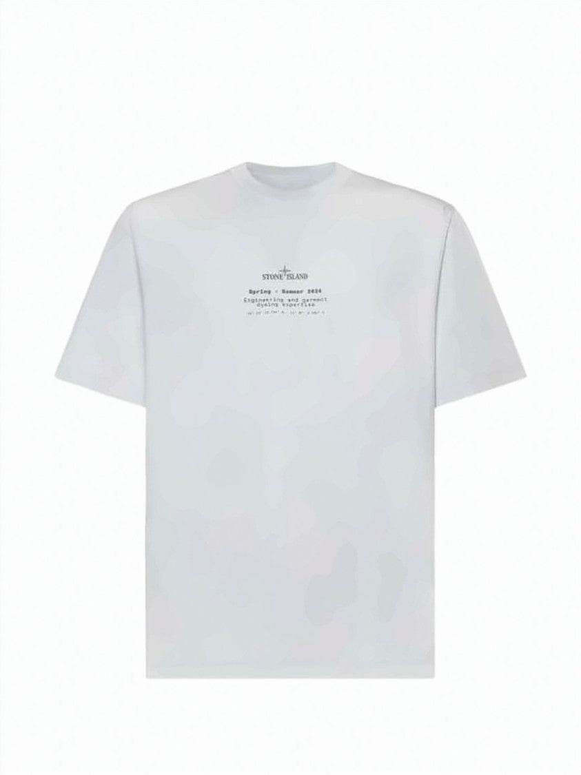 Stone Island Short-Sleeve T-Shirt With Classic Crew Neckline