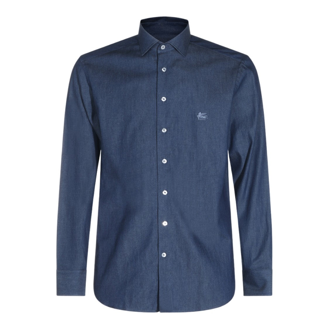 Etro Long-Sleeved Button-Down Shirt With Classic Collar