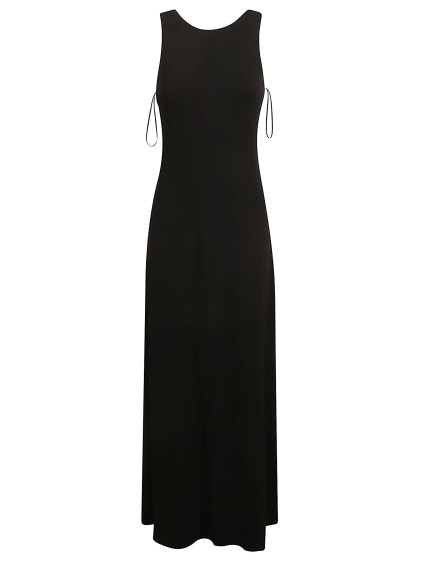 Max Mara Flowing Black Maxi Dress