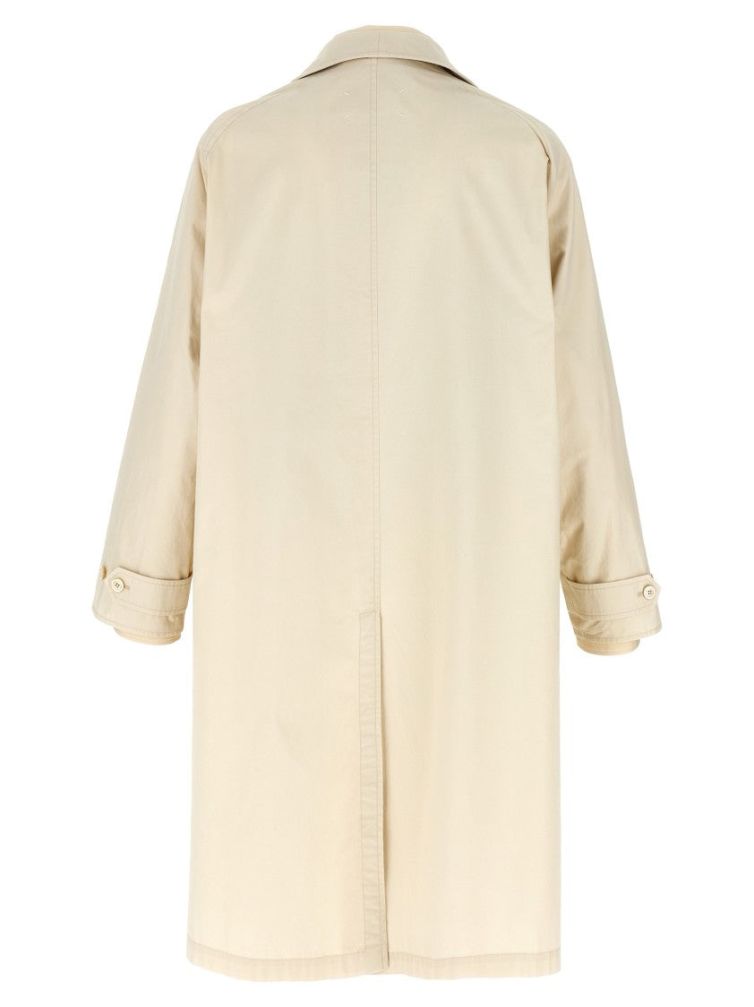 Maison Margiela Layered Cotton Trench Coat