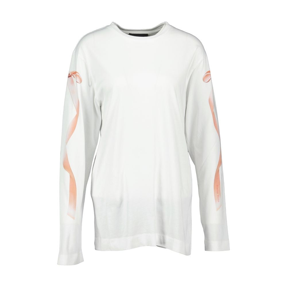 Simone Rocha Bow Tail T Shirt - Cotton - White