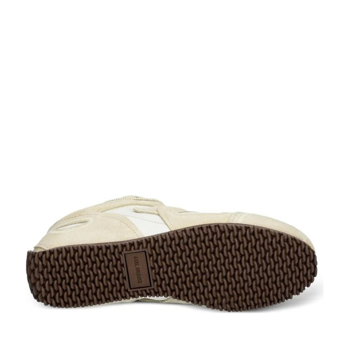 Axel Arigato Yellow Slow Runner Sporty Suede Sneakers
