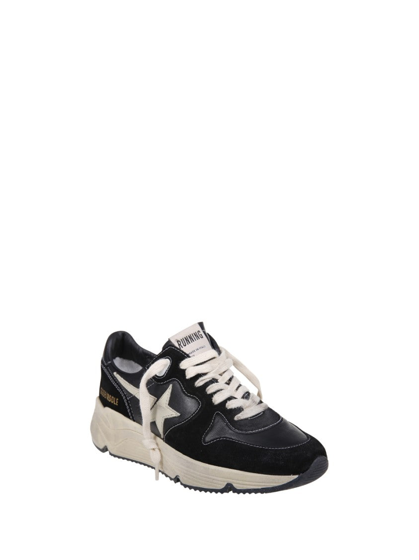 Golden Goose Star-Embellished Nappa Leather Sneakers