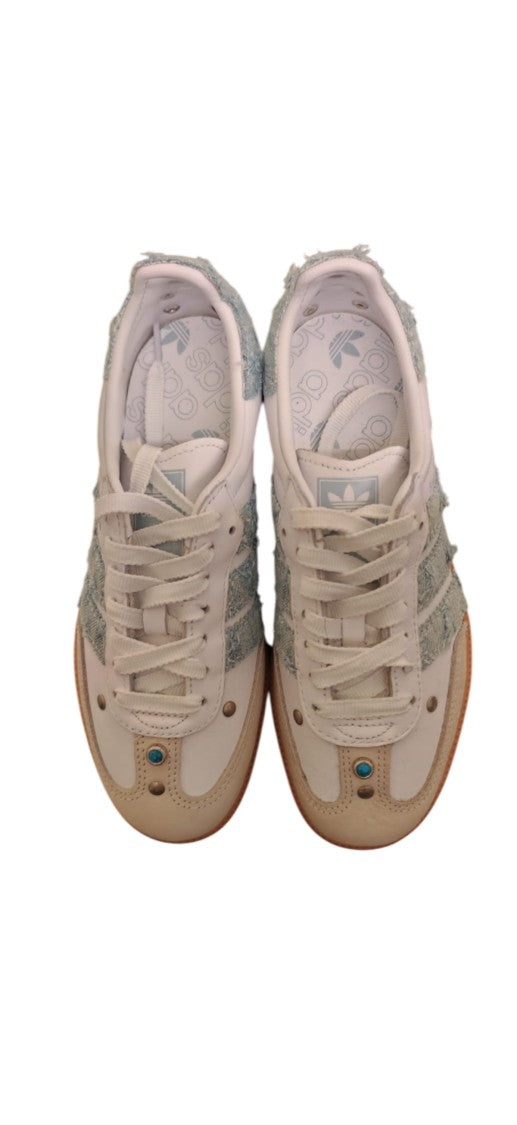 Adidas Lace-Up Sneakers With Textured Stripes