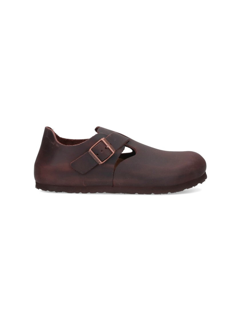 Birkenstock "London" Flat Shoes – Brown