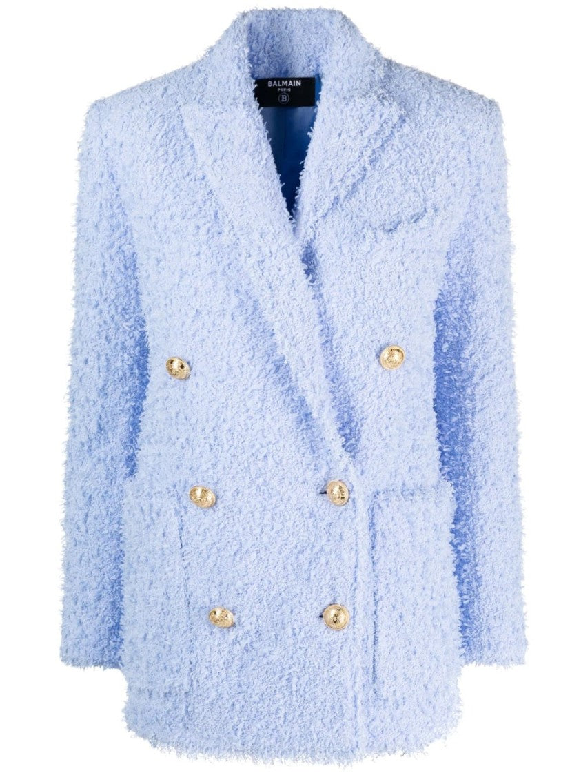 Balmain 6 Btn Tweed Blazer