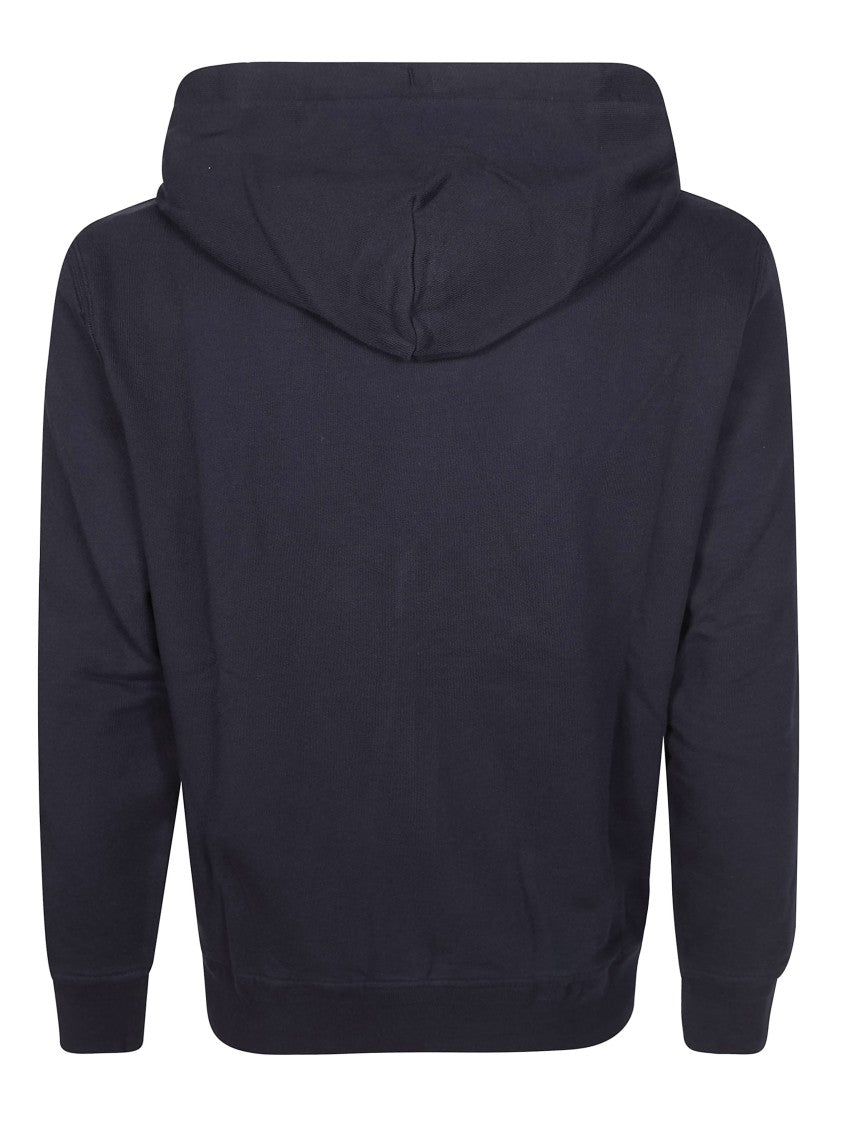 C.P. Company Rich Blue Drawstring Zip Hoodie