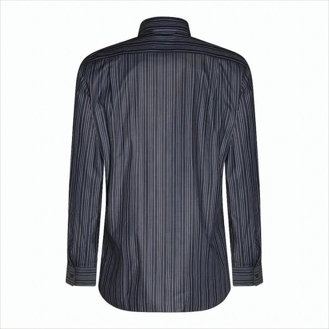 Vivienne Westwood Long-Sleeve Casual Shirt With Vertical Stripes