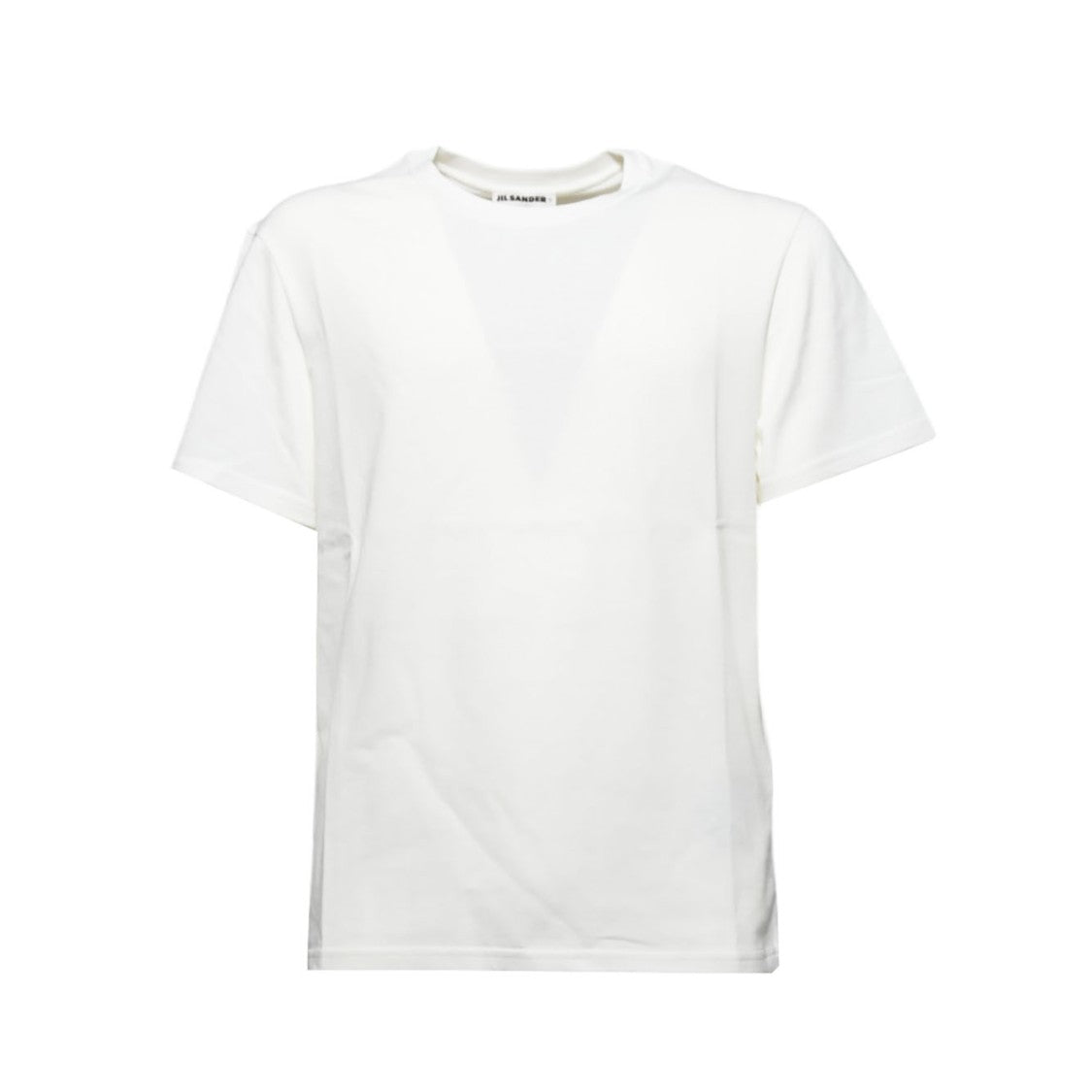 Jil Sander White Cotton T-Shirt