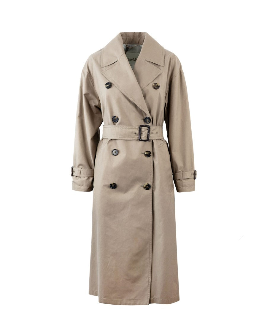 Max Mara Camel Flower Raincoat