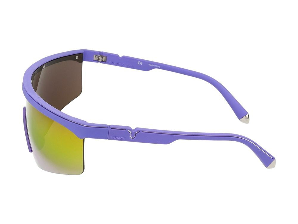 Police Eyeglasses Police Spla28 9Ugx Violet W/Rubberizedized Paint 0/1/115