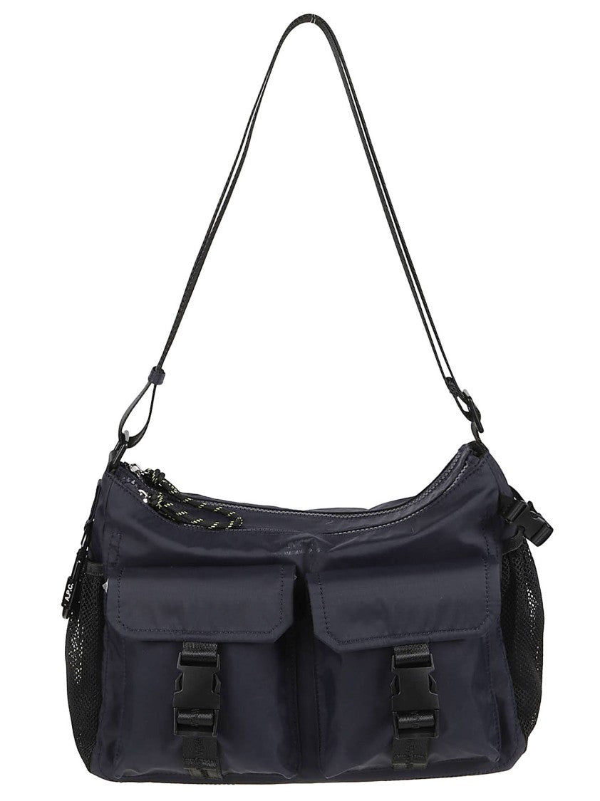 A.P.C. Trek Flap-Pocket Polyamide Shoulder Bag