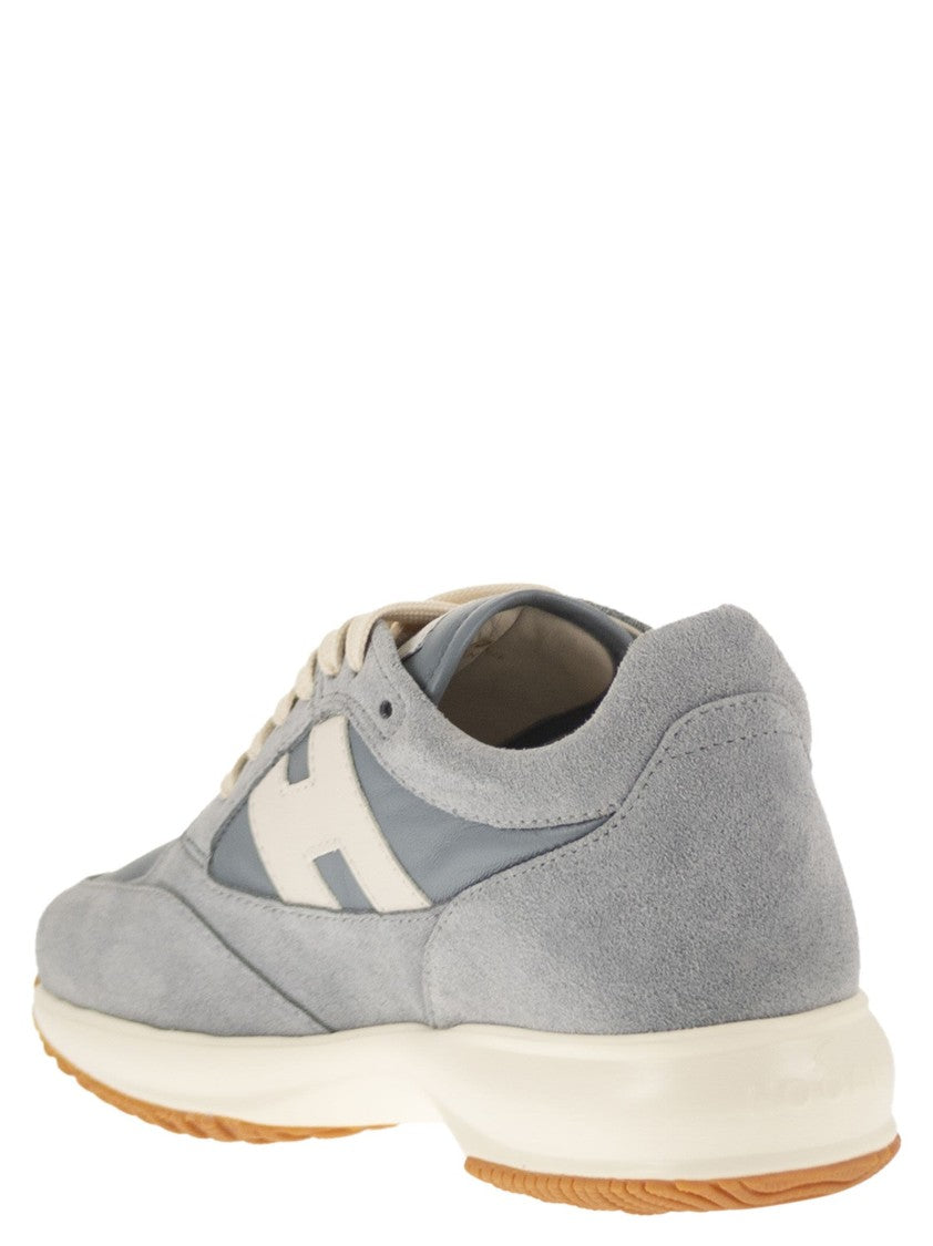 Hogan Interactive - Suede And Fabric Trainers