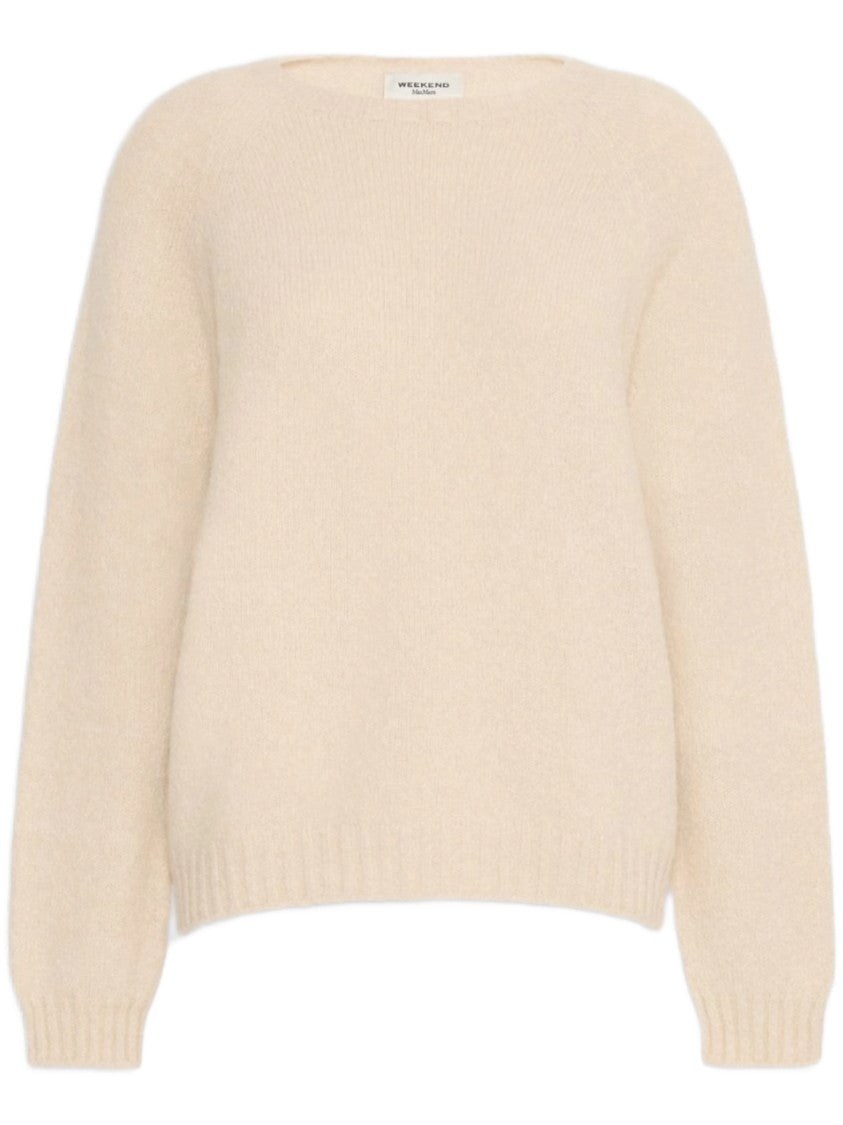 Weekend Relaxed-Fit Knit Sweater With Ribbed Details
