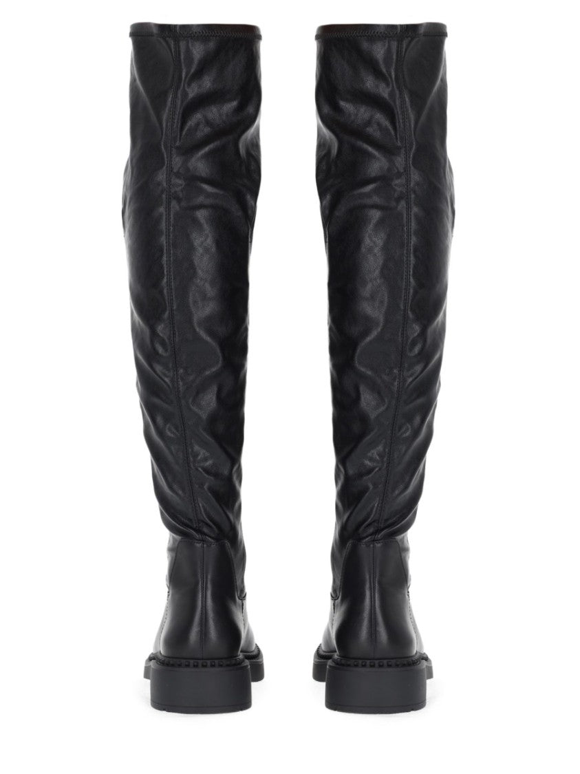 Ash Maxim Smooth Leather Tall Boots