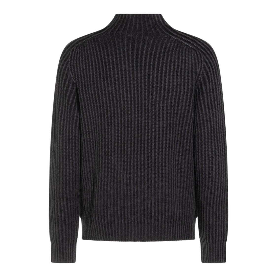 04651/A Trip In A Bag Ribbed Knit Sweater With High Neckline