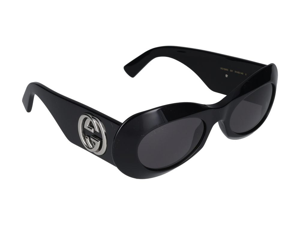 Gucci Sunglasses Gucci Gg1696s 001 Black Black Grey 51/20/140