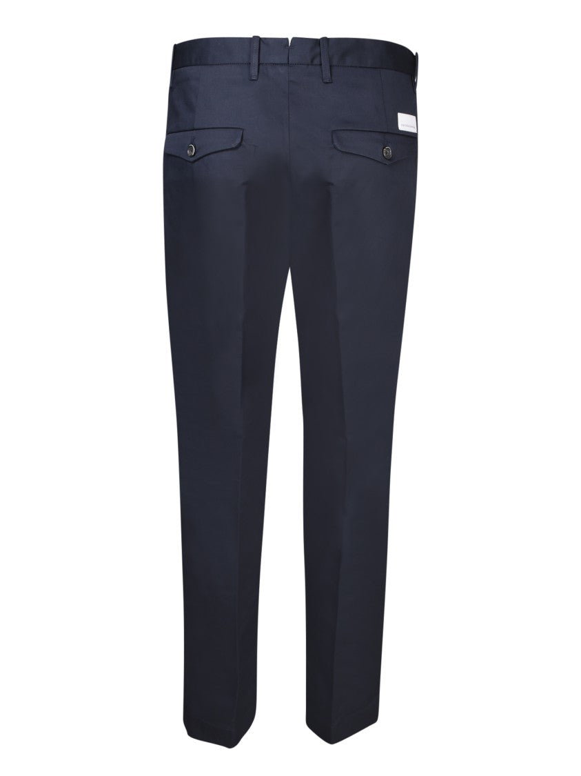 Nine In The Morning Blue Tailored Trousers