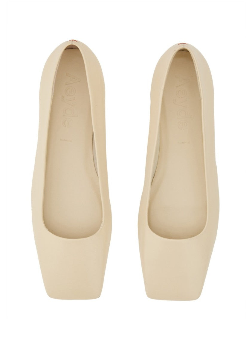 Aeydē Dancer "Crazy" Pointed Toe Leather Flats