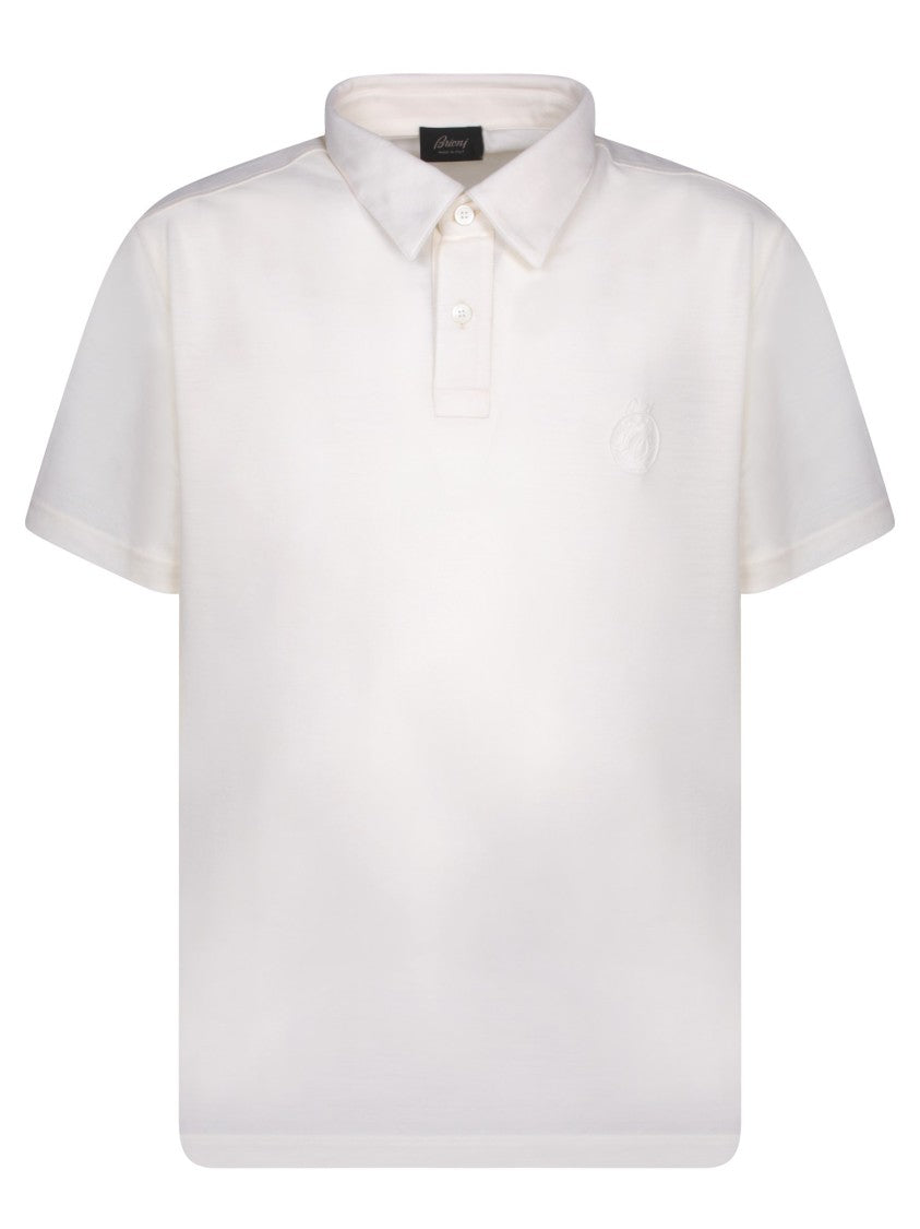 Brioni Wool Polo Shirt