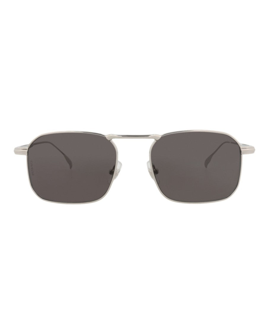 Montblanc Square-Frame Metal Sunglasses