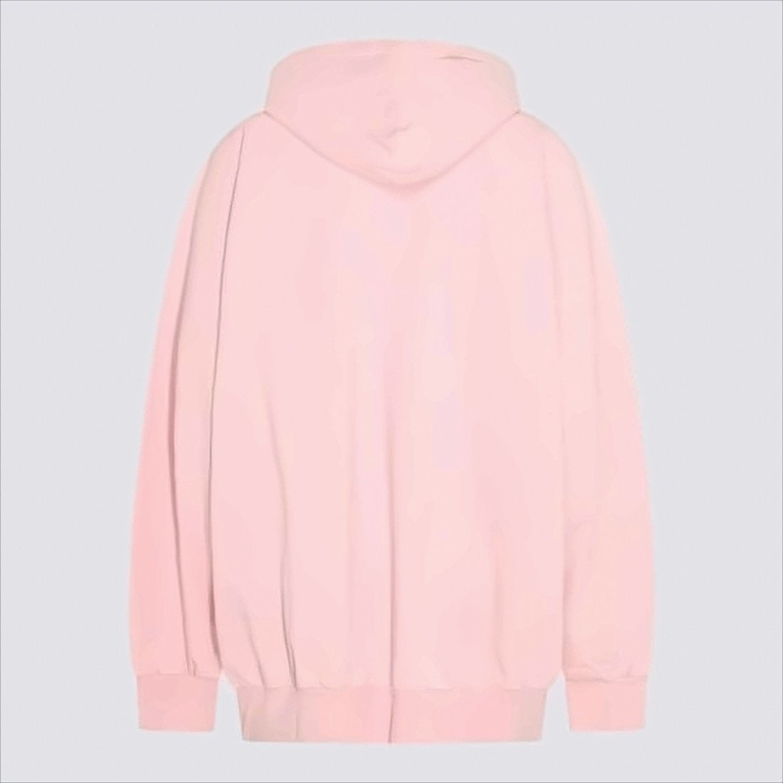 Balenciaga Relaxed Fit Pink Hoodie