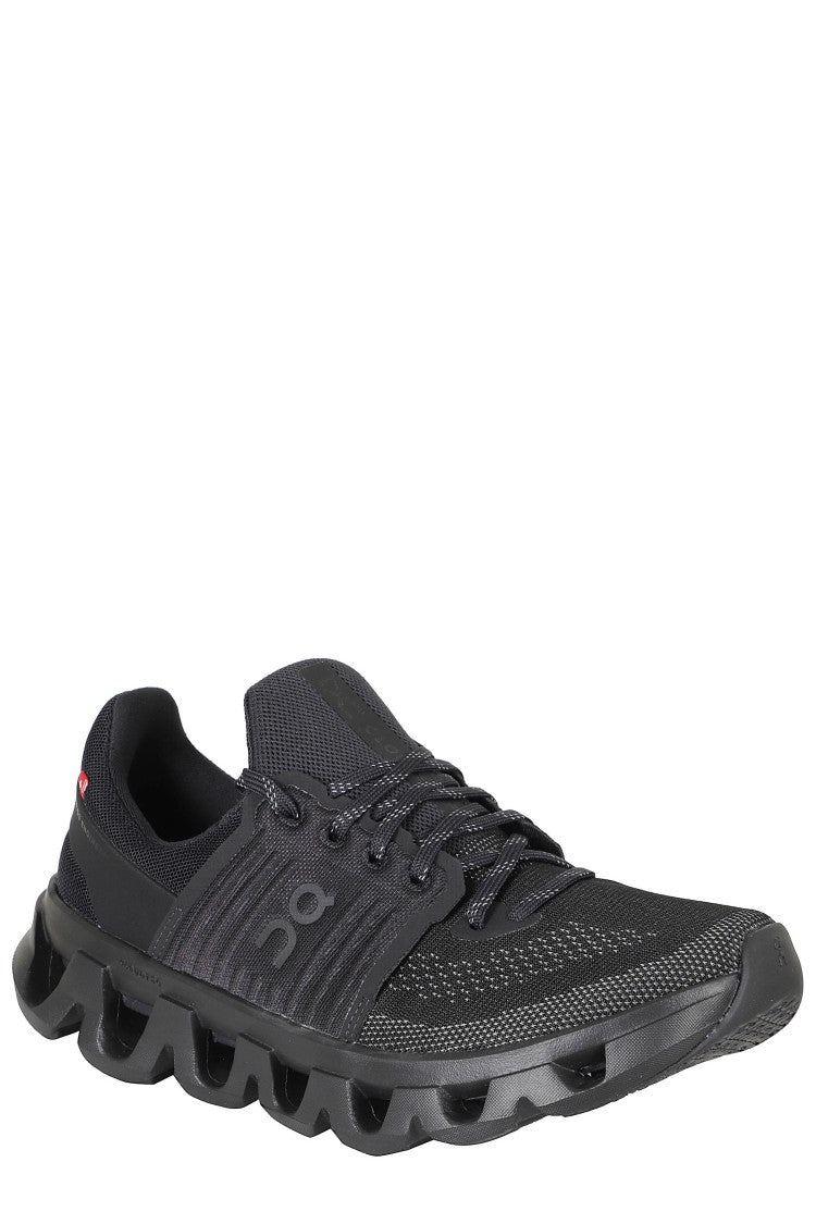 On Running Black Cloudswift 4 Ad Mesh Rubber Sole Nylon Sneakers