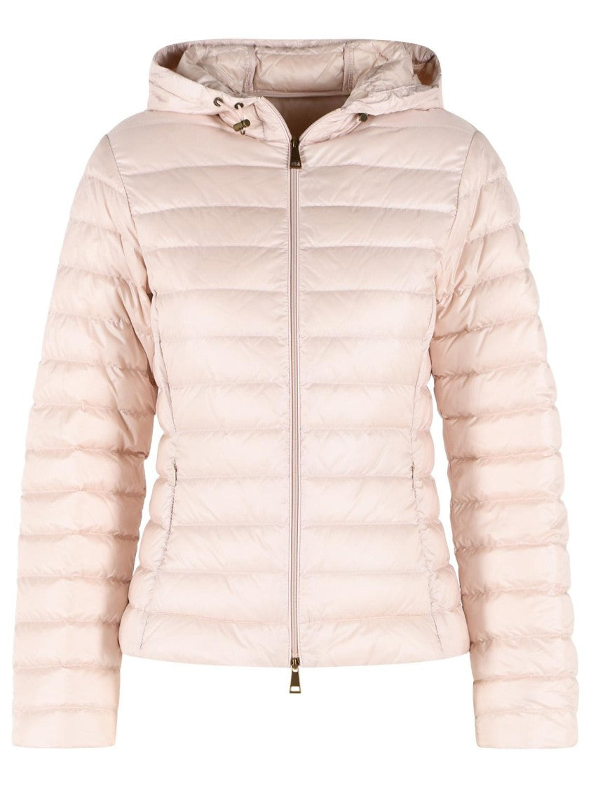 Moncler Feather-Padded Down Jacket With Adjustable Hood And Hidden Pockets